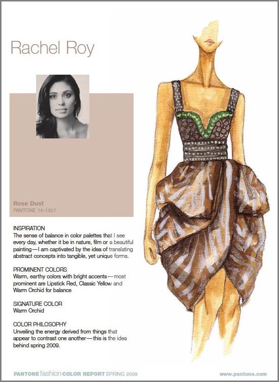 photo of Pantone's Fashion Color Report for Spring 2009!