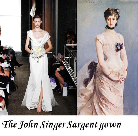 photo of Carolina Herrera's Spring 2010 Collection: van Gogh, Monet, Matisse, oh my!