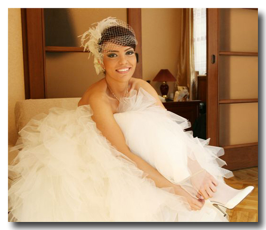 photo of Singing the praises of birdcage bridal veils