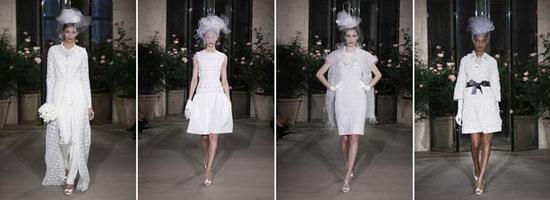 photo of Bride Chic: Bridal Fashion Couture Report- New York Spring 2010