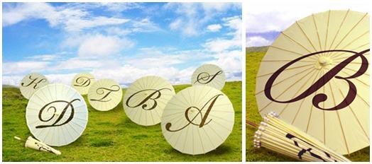 photo of Always a Blogsmaid: Spice Up Outdoor Wedding with Parasols for Your Bridesmaids