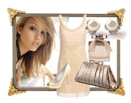Ivory-evening-out-cream-blush-dress-champagne-clutch-chloe.full