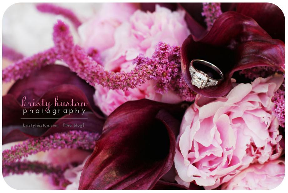 Chinatown-bridal-photo-shoot-in-san-fran-closeup-floral-bouquet-purple-violet-pink-diamond-wedding-ring.full