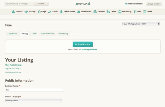 blog how to upload photos vendors dashboard listing