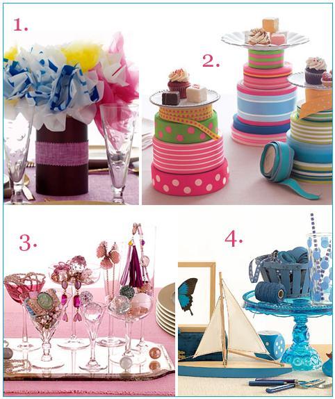 photo of Hostess with the Mostess: Very Pretty Bridal Shower Centerpiece Ideas