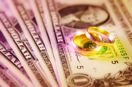 A marriage rests on solid finances.