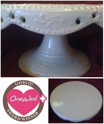 photo of Savvy Steals Weekly Giveaway- Put Your Wedding Cake on a Pedestal!