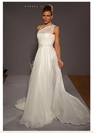 photo of Bride Chic: Elegant Asymmetrical Wedding Dresses