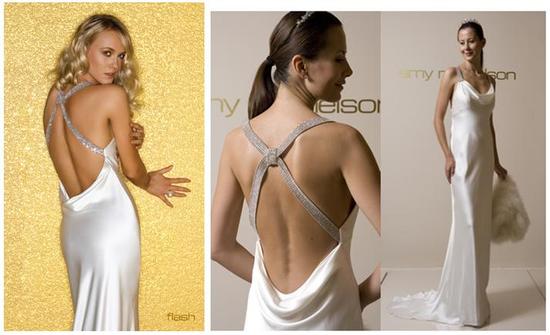 photo of Two Heavenly Wedding Dresses from Amy Michelson
