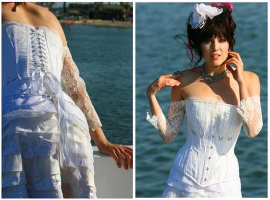photo of Bride Chic:Wedding Dress Inspiration with a Corseted Twist