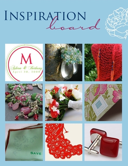 Juicy and sweet, get inspired by watermelon!  The green and red hues are fantastic for a summer wedd