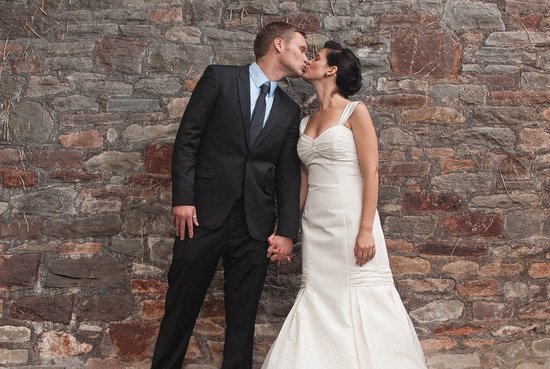 photo of Leigh and Owen wedding