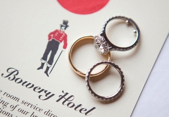engagement ring wedding bands photograph 1