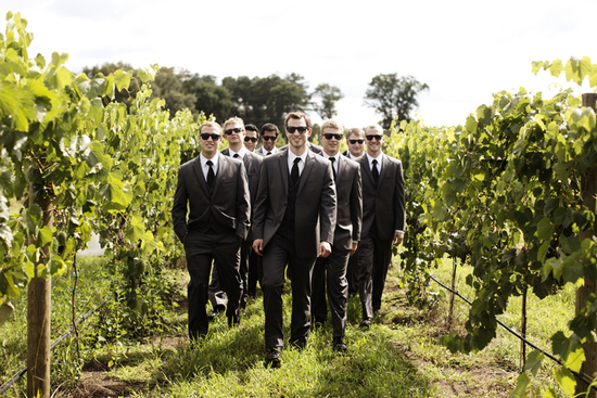 photo of Romantic Winery Wedding at Villa Bellezza: Hilary + Nicholas
