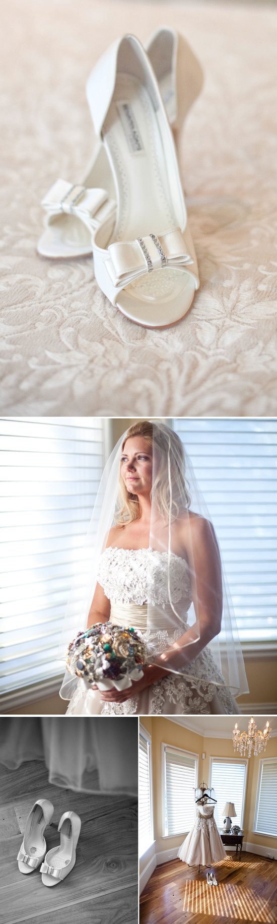 photo of Outdoor Southern Wedding with a Bright Color Palette