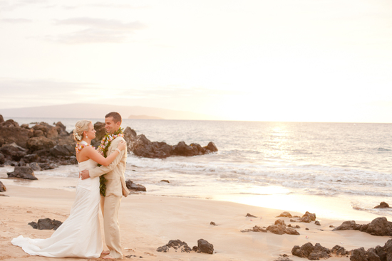 photo of Exotic Beach Wedding in Maui
