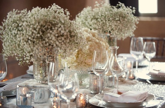 photo of Winter White Wedding Flowers