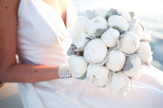 photo of Winter White Wedding Flowers