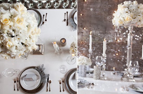 photo of Winter White Wedding Flowers