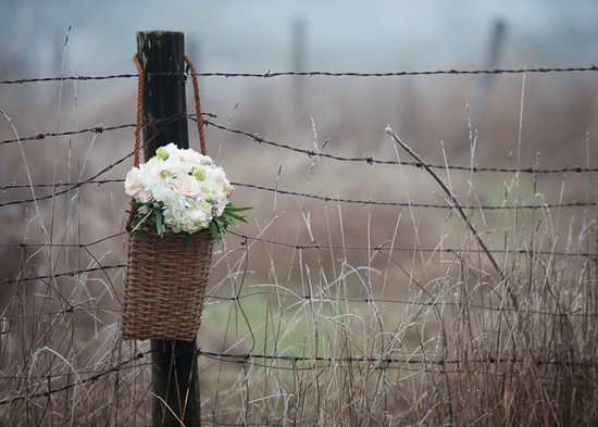 photo of Winter White Wedding Flowers