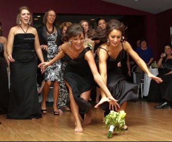 photo of Reasons to DITCH the Bridal Bouquet Toss
