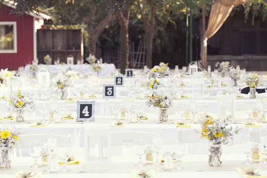 photo of Yellow and Grey Fall Wedding in California