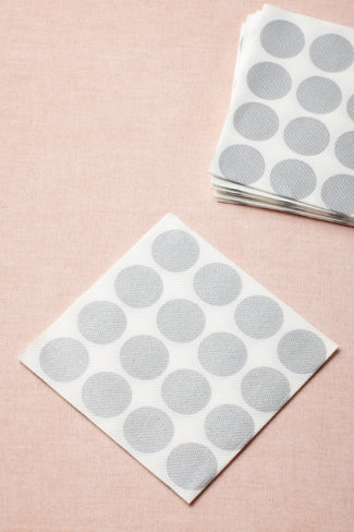 photo of Circles-Meet-a-Square Cocktail Napkins from BHLDN
