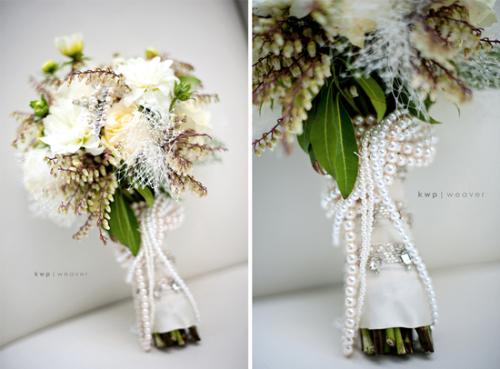 photo of Winter White Wedding Flowers