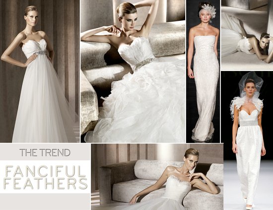 photo of 3 Favorite Wedding Dress Trends of 2012