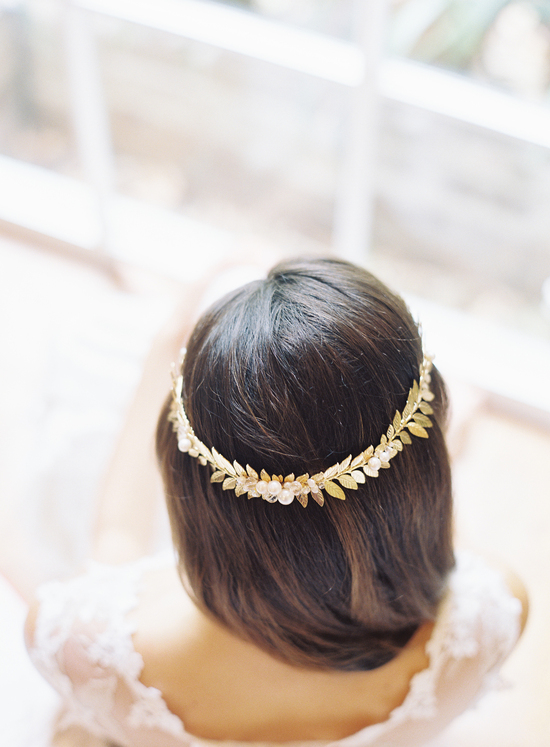 Gold Branch Hair Accessory