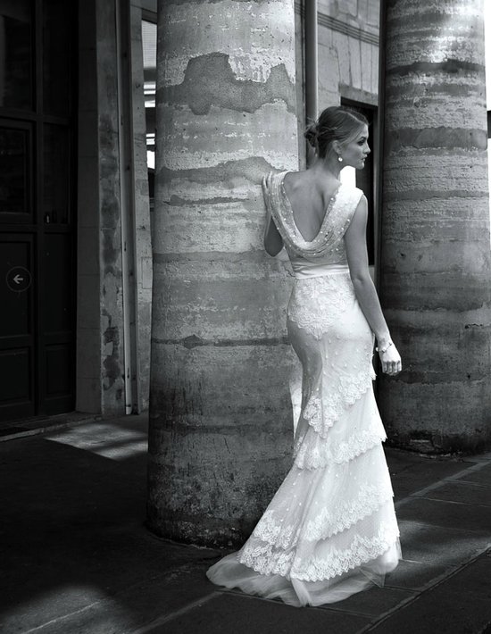 photo of Stunning Statement Backs for 2012 Brides