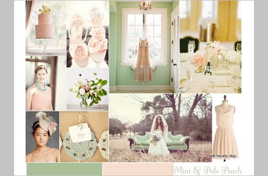 photo of Favorite Color Palettes for Your Vintage Wedding