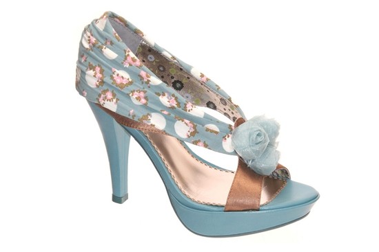 photo of blue wedding shoes poetic license apple of my eye