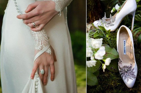 photo of Breaking Dawn Wedding Photos + Inspiration: Pure Romance