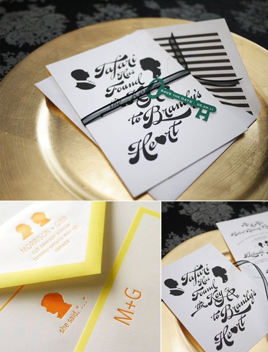 photo of Personalize Your Wedding with Silhouettes