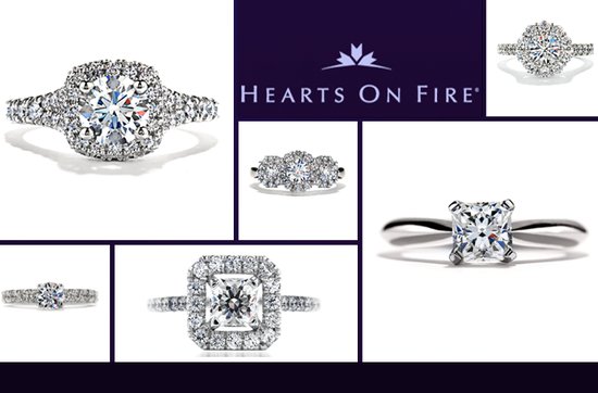 photo of Hearts on Fire diamond engagement rings