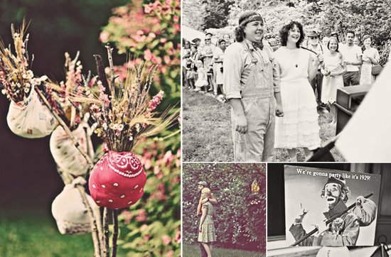 Sensational Real Wedding Photos- Hobo themed wedding