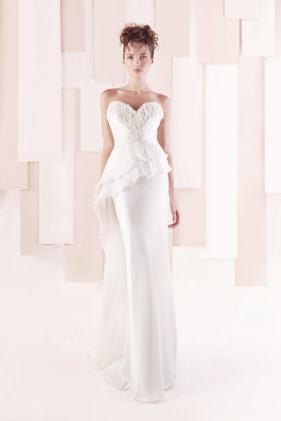 Wedding Dress by Gemy Maalouf 2013 bridal style 3304