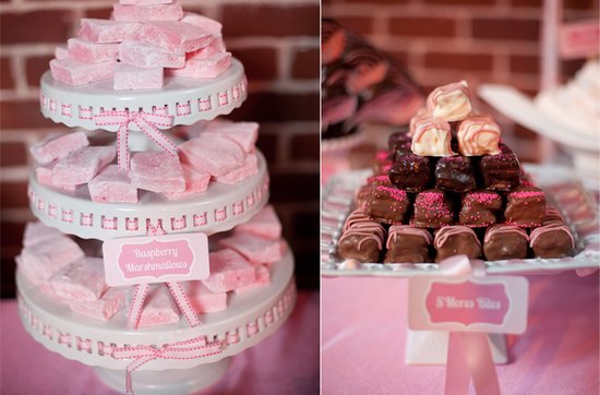 photo of Seriously Sweet Wedding Reception Dessert Bar