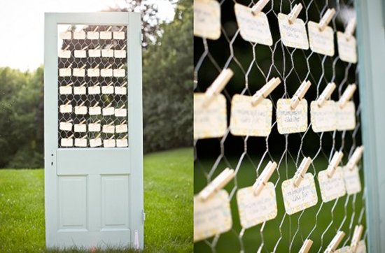 photo of Vintage Wedding Must-Do: Wedding Door Decor