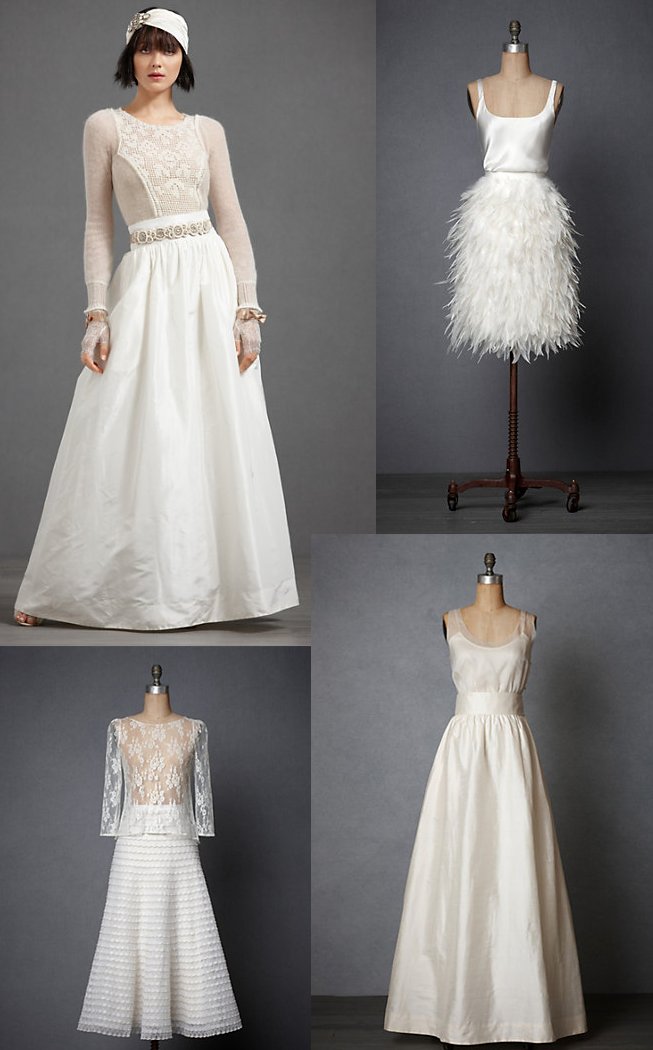 Bhldn-wedding-dress-separates-vintage-bridal-style.full