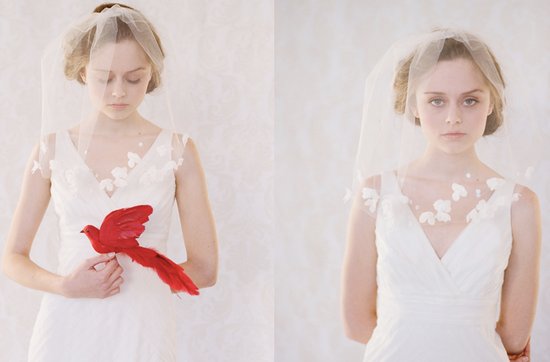 photo of Dreamy Twigs & Honey bridal veils + head chic
