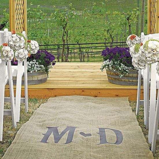 Personalized Aisle Runner