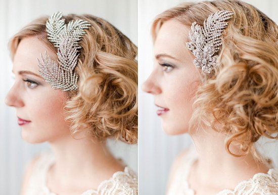 photo of Ultra-Feminine Wedding Hair Accessories by Portobello