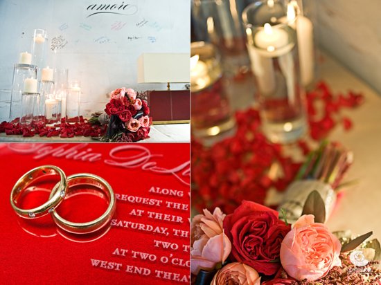 photo of Crimson Red Wedding Inspiration... It's Red Hot!