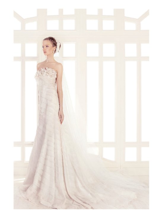 photo of Elegant Wedding Dresses with Couture Details by Georges Hobeika