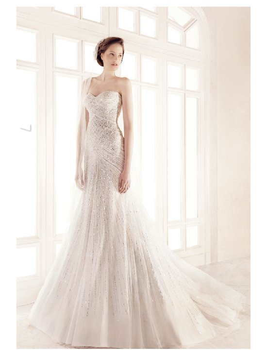 photo of Elegant Wedding Dresses with Couture Details by Georges Hobeika
