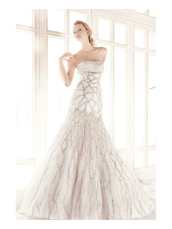 photo of Elegant Wedding Dresses with Couture Details by Georges Hobeika