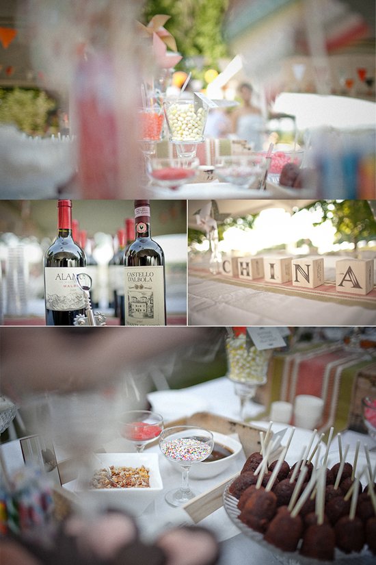 photo of Outdoor Summer Wedding: Asian Influences, DIY Details