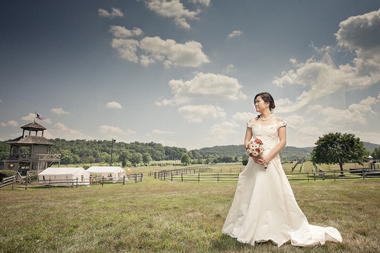 photo of Outdoor Summer Wedding: Asian Influences, DIY Details